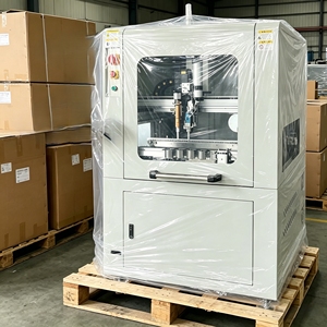 เครื่องเคลือบแบบคอนฟอร์มอลอัตโนมัติ HMH-830 PLC มอเตอร์ พร้อมระบบพ่นแบบเลือกจุดได้ - Product Image 2