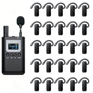 Système de guide touristique numérique sans fil 2,4 GHz, autonomie de plus de 20 heures, guide audio pour visites d'usine et traduction en église - Product Image 1