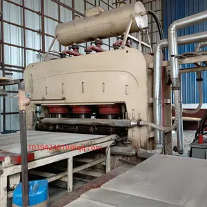 Papel de pasta de melamina PB/MDF/máquina de prensado en caliente de laminación/máquina de ciclo corto