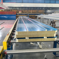 Panel Sándwich de PU para Aislamiento de Paredes y Techos de Almacenes Industriales, Material de Construcción