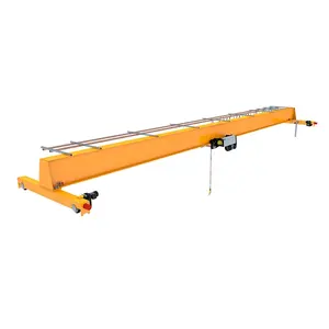 Monorails Customized LD Type Single Girder Bridge Overhead Crane with Hook