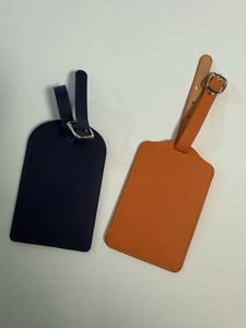 Custom Named Baggage Tags Pu Leather Plane Hotel Tag Privacy Luggage <b>Labels</b> for Travel Bag - Product Image 6