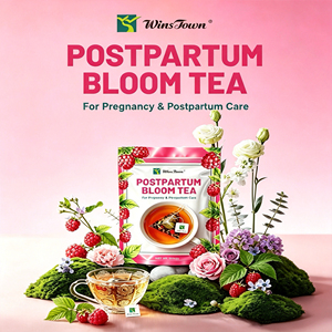 W111 WinsTown Postpartum Bloom Tea Herbal Infusion for Pregnancy & Postpartum Care Women's Wellness Support - Product Image 4