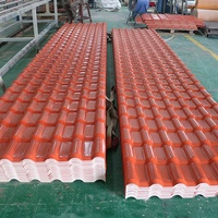 Lamina Tipo Teja Asa De Pvc Azulejo De Techo Tipos De Laminas Para Techos Teja Plastico Telhas De Pvc