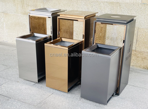 <span class=keywords><strong>Cubo</strong></span> de clasificación de <span class=keywords><strong>basura</strong></span> con estructura de pie para exteriores de fabricante al por mayor para vestíbulo de edificio de oficinas para triturador de <span class=keywords><strong>basura</strong></span> - Product Image 5