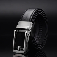 Boucle automatique hommes clic ceinture luxe cliquet confort cuir mâle sangle 110cm 120cm 130cm garniture réglable ceinture homme