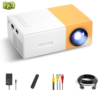 BQ nouveau YG300 Mini projecteur hd Mobile Portable Android 9 projecteur DLP Home cinéma haute Lumens projecteur intelligent sans fil