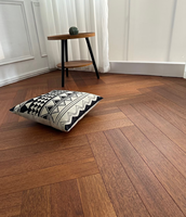Matériaux de construction : Parquet stratifié composite multicouche en chêne blanc massif, système clic, pour extérieur, salle de sport, cuisine, salon
