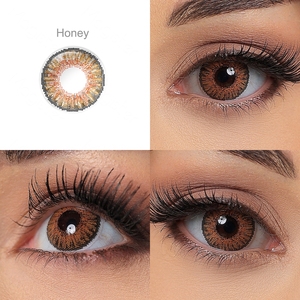 ส่งฟรี ฟรีเชอร์โก้ คอนแทคเลนส์สี 3 โทน ขนาด 14.5 มม. บิ๊กอาย คอนแทคเลนส์สามสี แว่นตา คอนแทคเลนส์ - Product Image 4