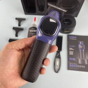 Vgr-Máquina de <span class=keywords><strong>corte</strong></span> de pelo de peluquero profesional para hombre, recargable, potente, eléctrica, inalámbrica, para cortar el pelo, para la peluquería, para hombre - Product Image 6