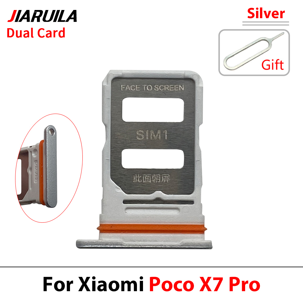 Pour Xiaomi Poco X7 Pro Argent