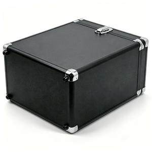 Organisateur portable de 50 disques vinyles et CD, boîte de rangement et de présentation robuste en aluminium pour collection d'albums, support OEM - Product Image 3