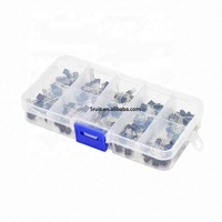 TO-92 Triode boîte d'échantillons 10 types de 200 pièces totales BC337 BC327 2N2222 2N2907 2N3904 2N3906 S8050 S8550 A1015 C1815