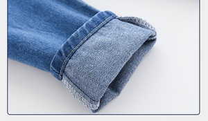 เสื้อผ้าเด็ก ผลิตในจีน กางเกงเด็ก กางเกงยีนส์ขายาวสำหรับเด็ก ขายส่ง - Product Image 5