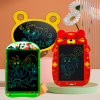 Tablette d'écriture LCD pour enfants de 8,5/10/13 pouces, bloc-notes numérique, tableau de dessin électronique, papier à gratter effaçable, jouets