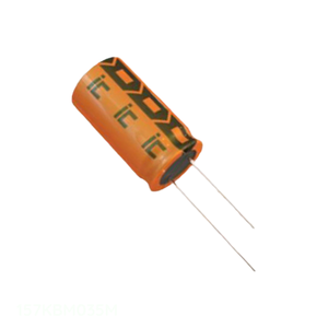Condensador Original CAP ALUM 150UF 20% 35V RADIAL TH de Montaje a Través de Orificio 150 uF 157KBM035M - Product Image 1