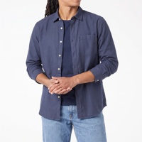 Chemises décontractées pour hommes de qualité supérieure, 100% coton, tissage Oxford, 180 g, manches longues, chemise de travail pour hommes, vêtements de bureau