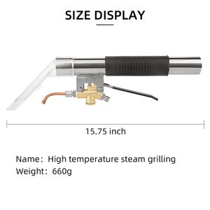 Tête de <span class=keywords><strong>nettoyeur</strong></span> à <span class=keywords><strong>vapeur</strong></span> haute pression SPS Offre Spéciale, accessoires de lavage de voiture pour le nettoyage intérieur de la voiture et l'aspirateur - Product Image 2