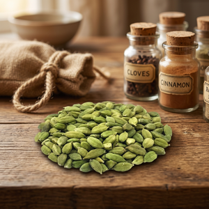 Cardamome Verte Premium Entière Épices Naturelles Aromatiques Indiennes Elaichi 6-9mm Vente en Gros Naturelle Cardamome Verte Indienne - Product Image 3