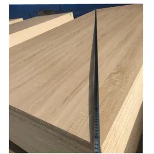 Mejor venta de alta calidad <span class=keywords><strong>laminado</strong></span> de melamina tablero de partículas/barato/<span class=keywords><strong>aglomerado</strong></span> para Kenya, fábrica de muebles - Product Image 1