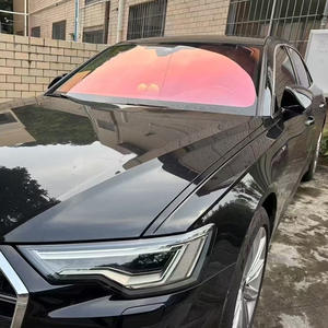 1,52*30m Sunset Red Chameleon Tint Film 80vlt Auto Aislamiento térmico Película DE PRIVACIDAD Extraíble Fotocromático Car Solar Window Tint - Product Image 5