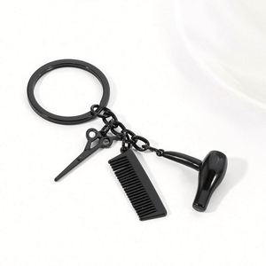 Tijeras de aleación para lavado, corte y soplado, Secadores de pelo, Peines, Colgantes, Llaveros, Accesorios al por mayor - Product Image 5
