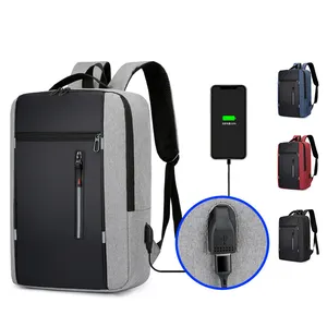 2024 High Quality Computer Charging Backpacks Travelling Laptop Backpack With Usb Multifunctional Schoolbag
