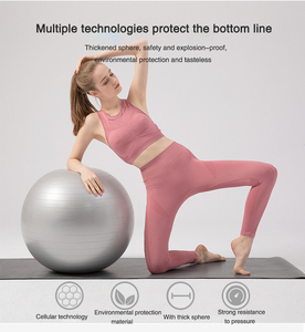 Balle de yoga Vente en gros Gym Exercice Workout <span class=keywords><strong>Grossesse</strong></span> Stabilité Extra Épais Pilates <span class=keywords><strong>Ball</strong></span> <span class=keywords><strong>Swiss</strong></span> <span class=keywords><strong>Ball</strong></span> avec pompe - Product Image 2