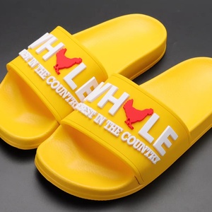 Sandalias Planas para Hombre, Diseño Moderno, Marca Privada, Suela de PU, Sandalias 3D para Hombre, Sandalias de Goma - Product Image 2