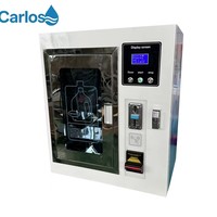 Distributeur d'eau compact à vente directe d'usine, acceptant les paiements par billets et pièces