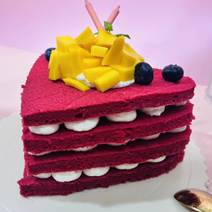 Torta di velluto rosso senza uova premiscela torta di velluto rosso miscela di polvere per l'industria pasticceria e settore - Product Image 1