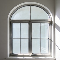 Fenêtre à battant en aluminium et verre insonorisée, anti-chute, avec verrouillage de sécurité pour enfants, idéale pour chambre d'enfant - Offre Spéciale