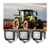 Lumière de travail menée résistante de 5 pouces pour des machines d'extraction d'excavatrice allumant la lampe de travail 60W ECE R10