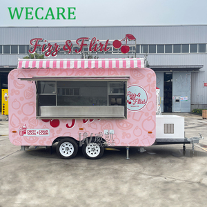 <span class=keywords><strong>Wecare</strong></span> CE/DOT/EEC(WVTA)/NSF/DOF/UL/VIN 3.6M Petite Camionnette Alimentaire Mini Remorque de Restauration Mobile Chariot à Glaces et Snacks - Product Image 3