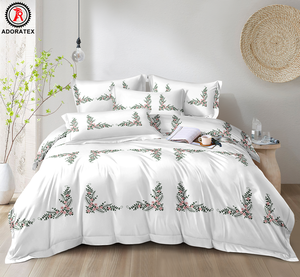 Juego de Sábanas de Calidad Superior con MOQ Bajo, Incluye Dos Fundas de Almohada, Juego de Sábanas para 4 Estaciones, Clima Tropical, para el Hogar - Product Image 5