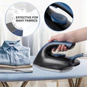 Plancha de vapor portátil Winningstar de 2200W para uso doméstico con presión de vapor continua vertical y base de sobremesa - Product Image 4