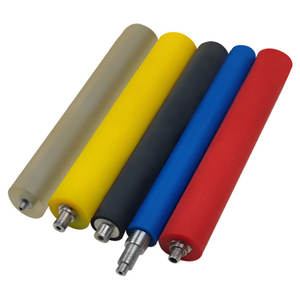 Rouleau en caoutchouc enduit de silicone personnalisé rouleau de pression durable pour la stratification de film textile et transfert de chaleur - Product Image 4