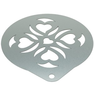 Tùy Chỉnh Thân Thiện Với Môi Cappuccino Kim Loại Thép Không Gỉ Cà Phê <span class=keywords><strong>Stencil</strong></span> Châu Á Zen Phong Cách 0.6Mm Độ Dày Promo Biểu Tượng Tùy Chỉnh Trà - Product Image 6