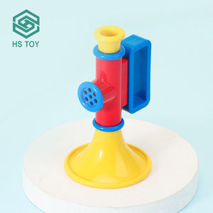 HS <span class=keywords><strong>2023</strong></span> nouveauté et Gag gros jouet petit bébé drôle Instrument de musique trompette en plastique Bebe produits avec 4 couleurs mélangées - Product Image 6