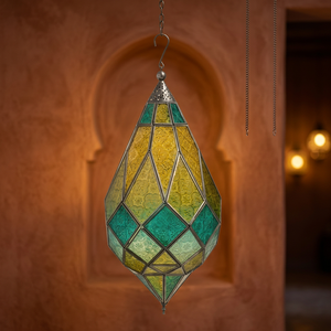 Gros Arabe En Métal Bougie Lanterne - Product Image 2