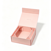 Boîte à parfum magnétique de luxe personnalisée avec insert en éponge, emballage cadeau pliable en carton ondulé écologique pour cosmétiques et soins de la peau