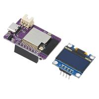 ESP ESP32 S3 N16R8 Papan Pengembangan Modul Robot Dialog Suara AI Xiaozhi dengan Antarmuka Tipe C Layar OLED 0.96 Inci