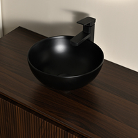Meuble-lavabo mural moderne avec miroir inclus en MDF