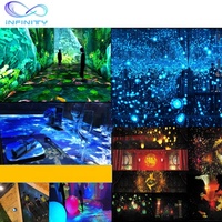 Mini projecteur mural et sol interactif, système de Projection 3D pour enfants, idéal pour les jeux aux magasins et centres commerciaux