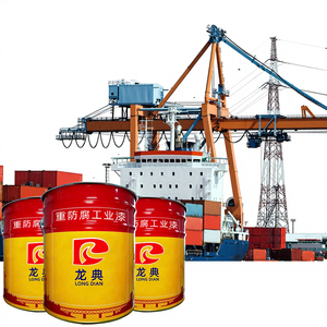 पर्यावरण के अनुकूल भारी-शुल्क विरोधी जंग फ्लोरोकार्बन औद्योगिक धातु पेंट दो घटकों तरल कोटिंग पेंट के लिए - Product Image 5