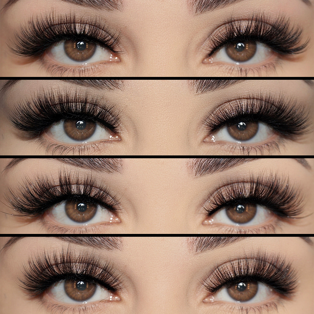 ขายส่งธรรมชาติ3d ขนตา Faux Mink Eye Lash มังสวิรัติ Mink ขนตา12Mm 15Mm 20Mm ขนตาปลอม Vendor