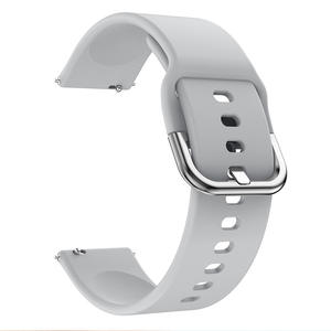 18mm 20mm 22mm in gomma Silicone Smart <span class=keywords><strong>Watch</strong></span> cinturini per <span class=keywords><strong>Apple</strong></span> <span class=keywords><strong>Watch</strong></span> Samsung Galaxy <span class=keywords><strong>Watch</strong></span> <span class=keywords><strong>accessori</strong></span> universali - Product Image 1