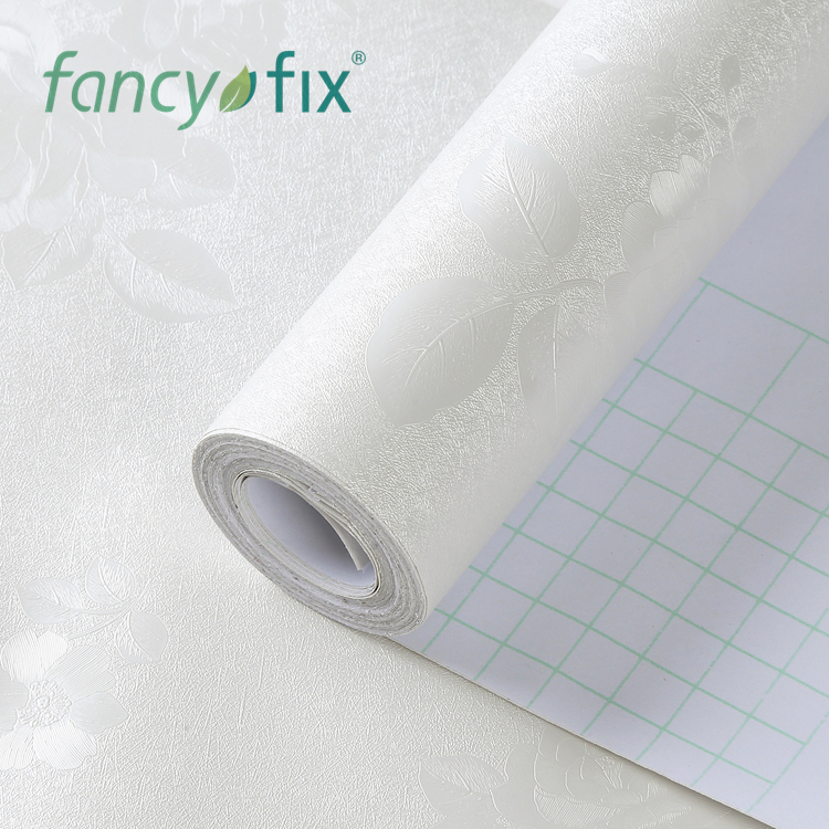 Простой стиль ПВХ тиснением роза узор Высокое качество 3d печать Винтаж обои