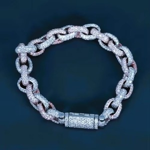 Hot Sale Moissanite Diamond <b>Bracelet</b> 925 <b>Silver</b> Brilliant Cut Stone Tennis <b>Bracelet</b> For Women Fashion Jewelry Available For Sale - Product Image 4