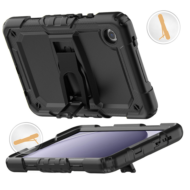 3-Layer Protective Kickstand Coque for Samsung for Galaxy Tab A7 Lite A9 A11 Kid-Friendly Rugged Tablet Case Made of Durable